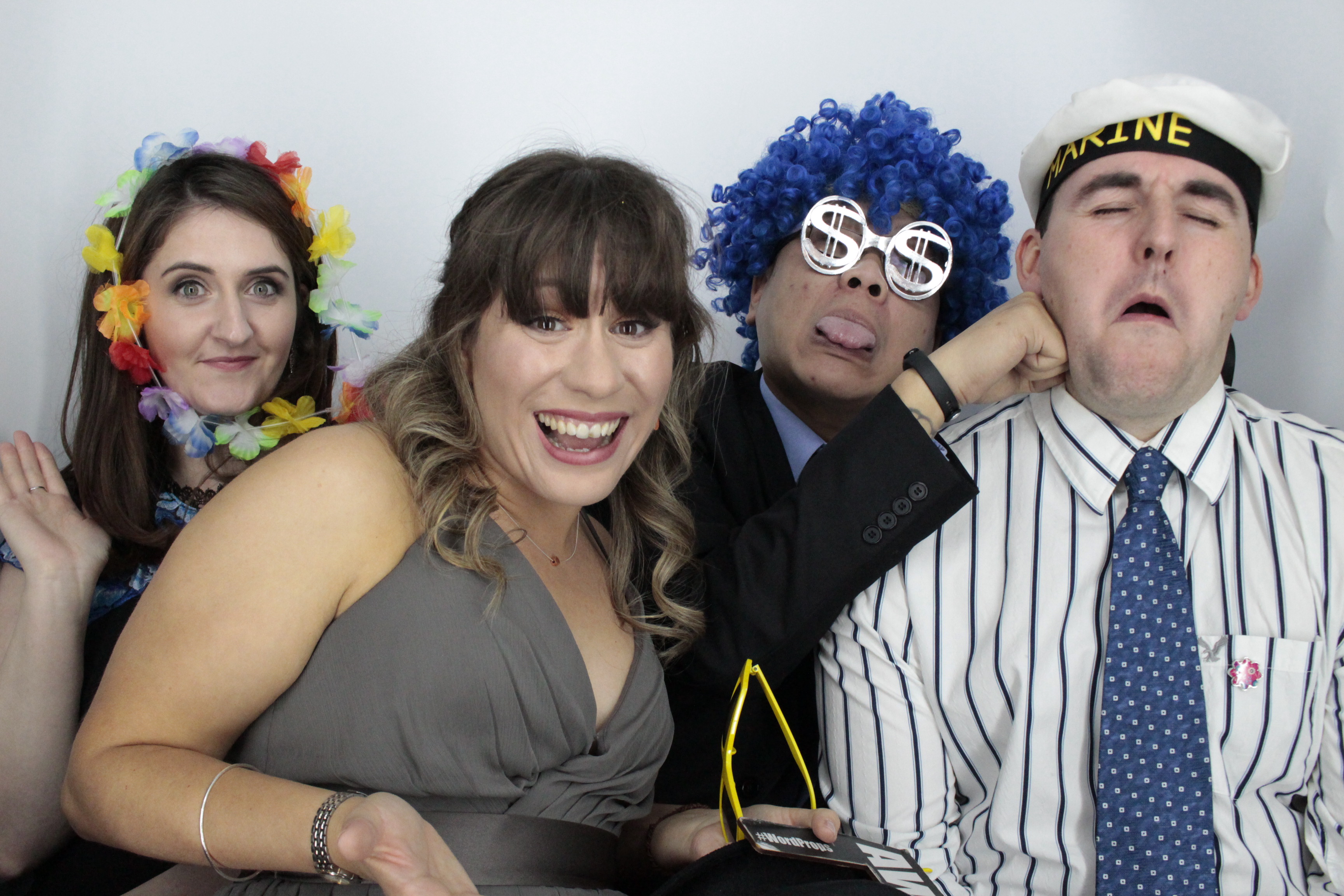 Hannah and Brett's Wedding | View more photos from the event at gallery.myphotoboothexperience.co.uk/u/MyPhotoBoothExperienceLtd/Hannah-and-Bretts-Wedding